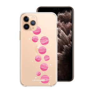 Pink Planets Phone Case