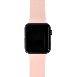 Apple Watch Pink Soft Silicone Strap