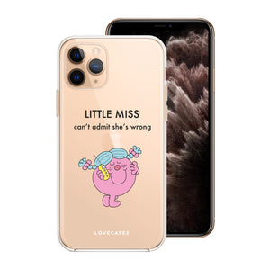 Little Miss Can't Admit She's Wrong Phone Case