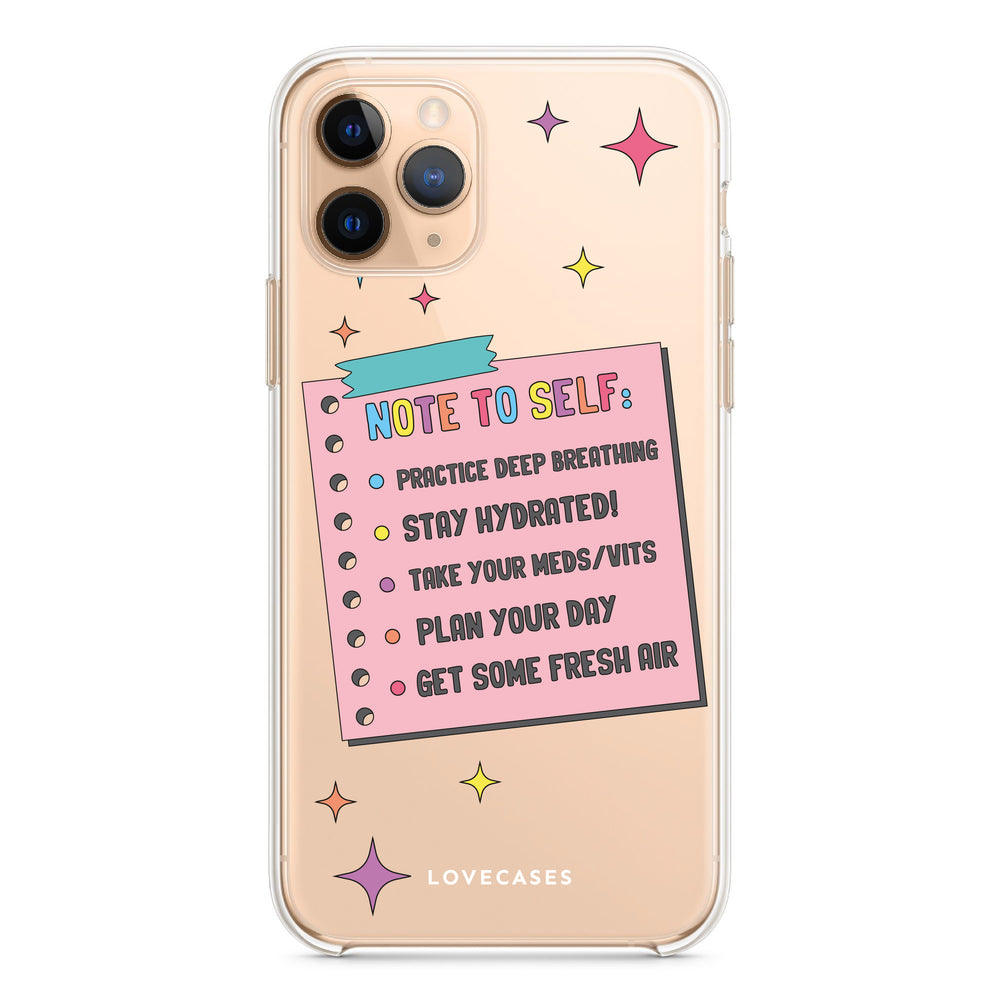 __Lifeis_beautiful__ x LoveCases Note To Self Phone Case