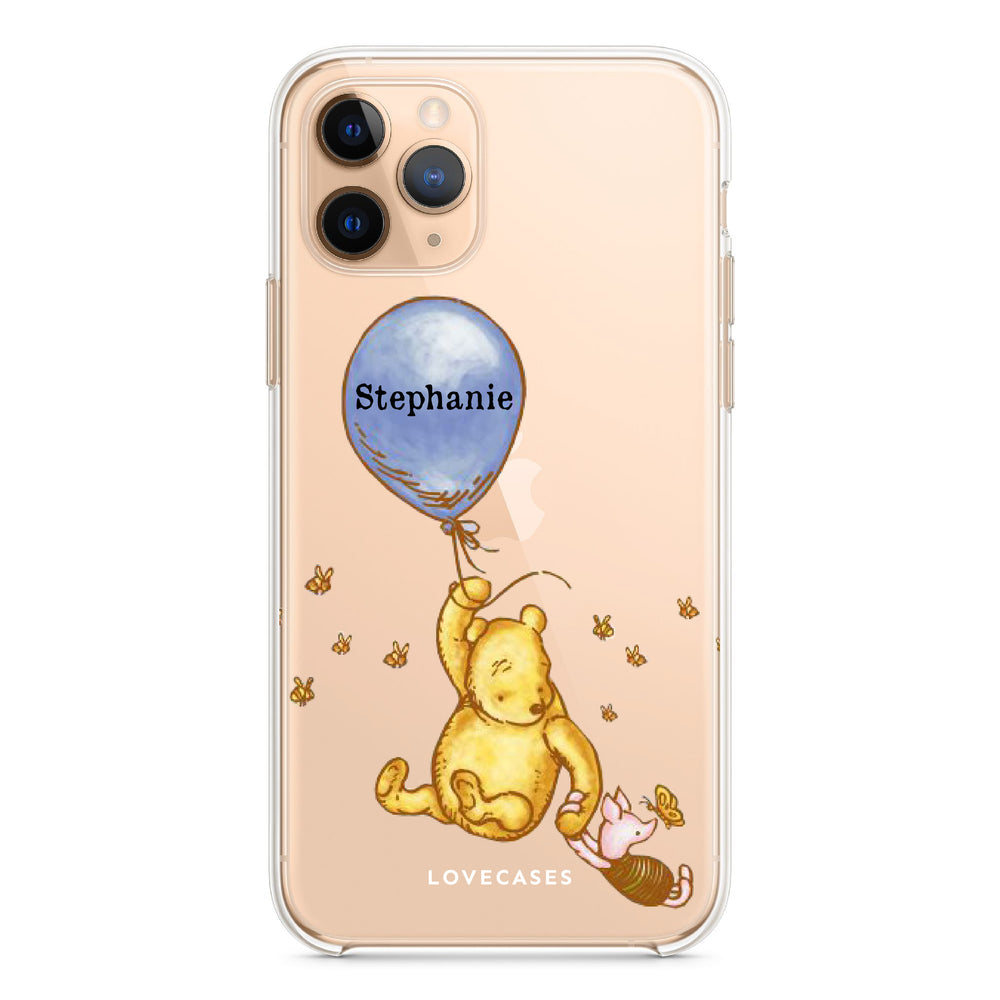 Personalised Vintage Winnie The Pooh Phone Case