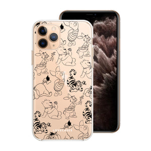 
            
                Load image into Gallery viewer, Black Winnie &amp;amp; Friends Phone Case
            
        