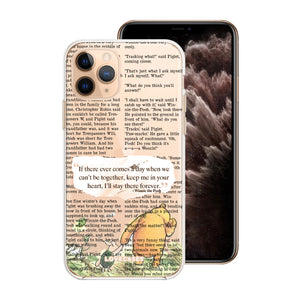 
            
                Load image into Gallery viewer, Vintage Winnie The Pooh Book Page Phone Case
            
        