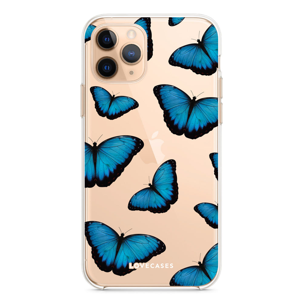 Blue Butterfly Phone Case