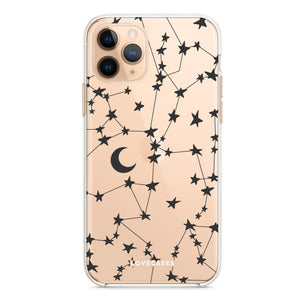 
            
                Load image into Gallery viewer, Black Stars &amp;amp; Moons Phone Case
            
        